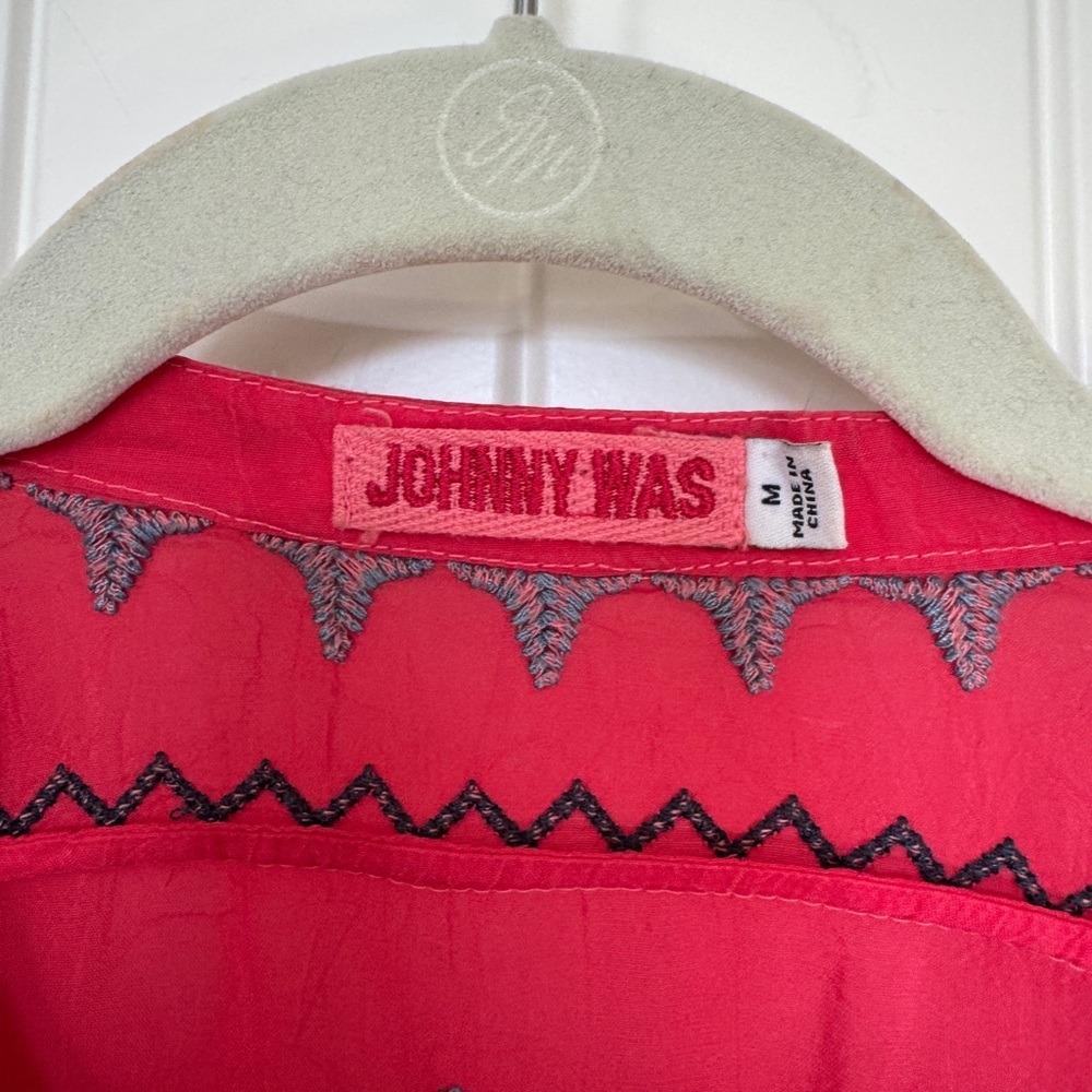 Johnny Was Embroidered Blouse - Picture 2 of 4
